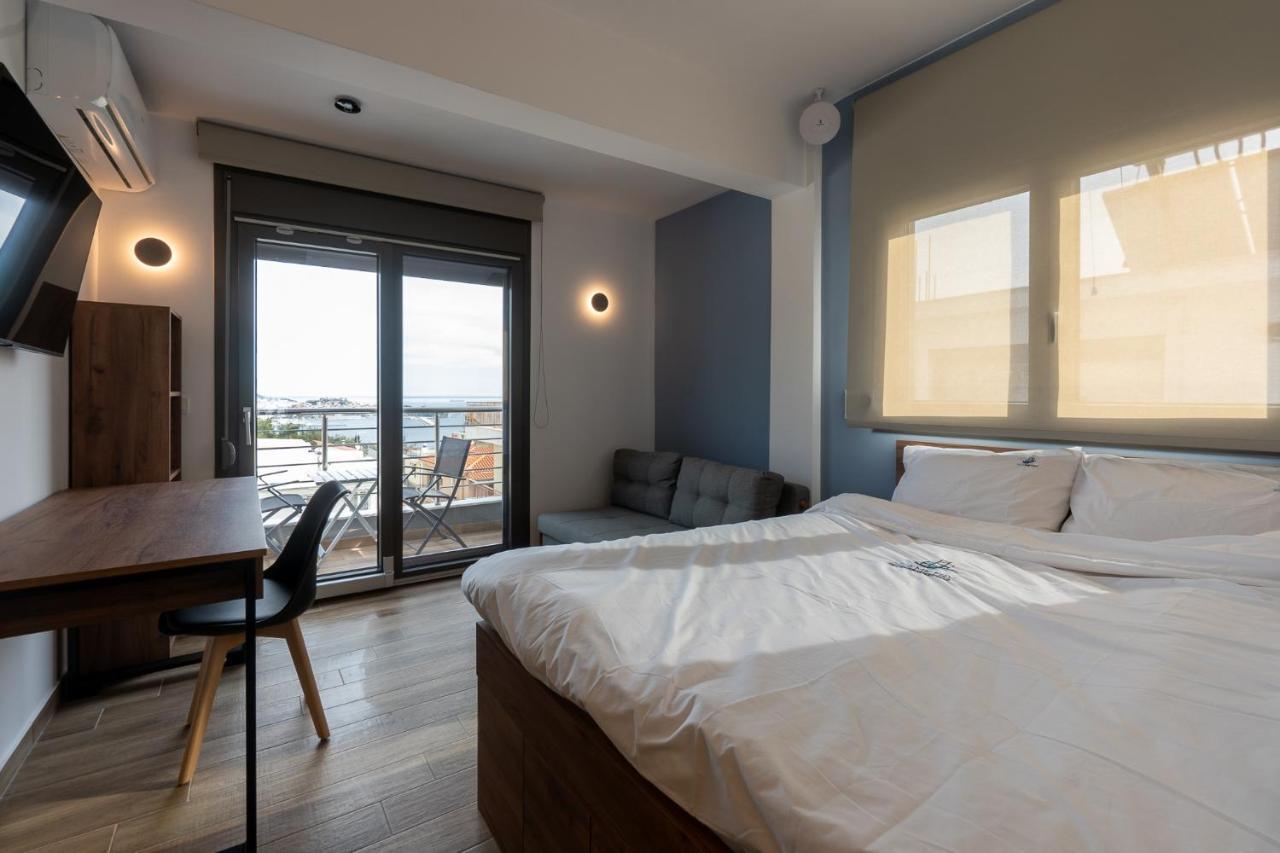 Seametry Premium Residencies Kavala Apartment ภายนอก รูปภาพ